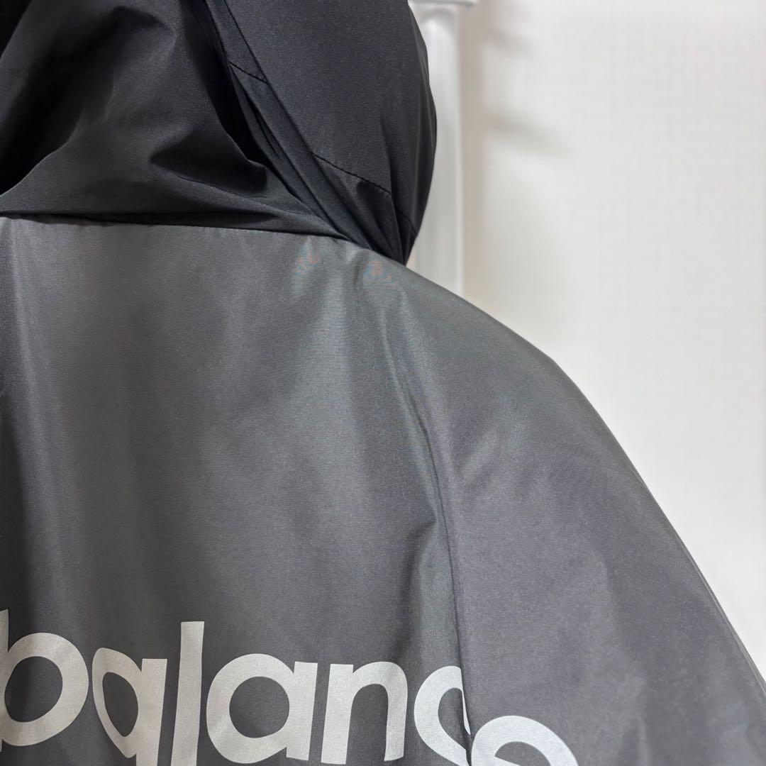 アキペロ　New Balance ニューバランス　ブラック ベンチコート
