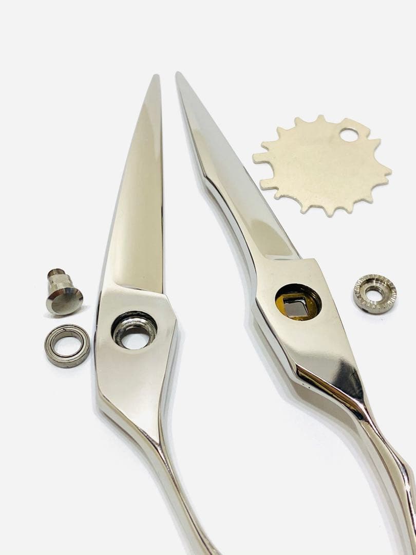 新品 6インチ カットシザー 理容 美容 鋏 シザー ボールベアリング