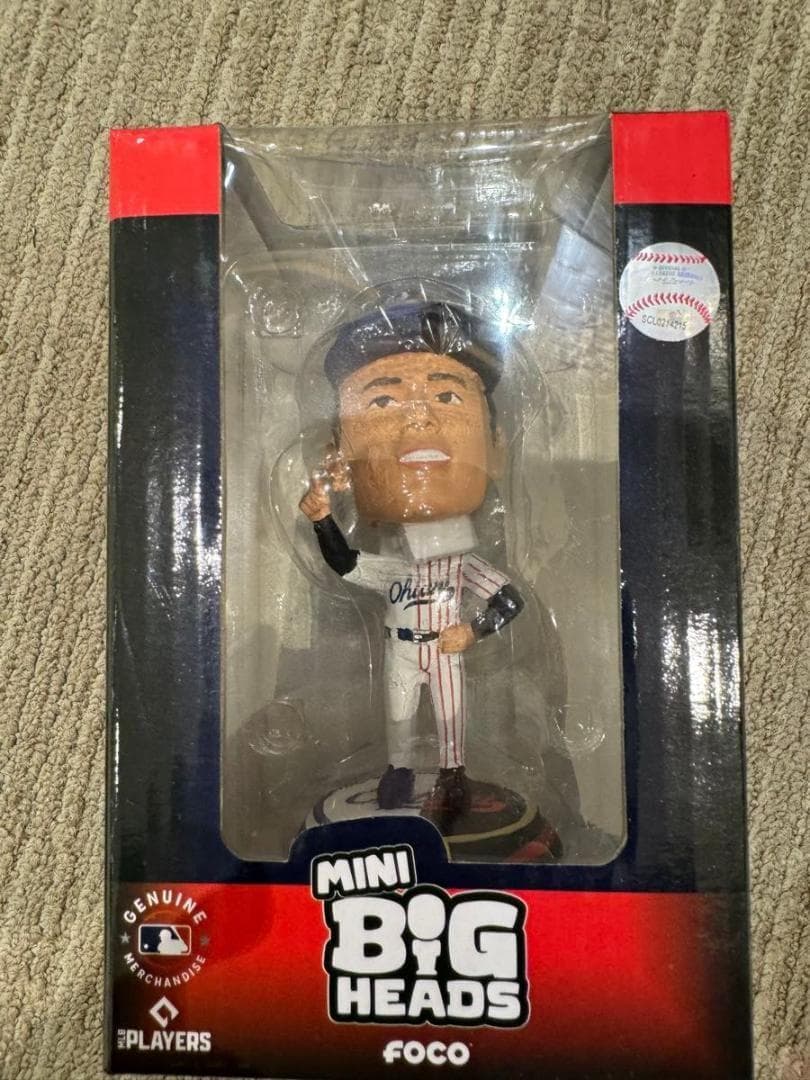 2種セットドジャース ボブルヘッドドール MINI BIG HEADS 大谷翔平