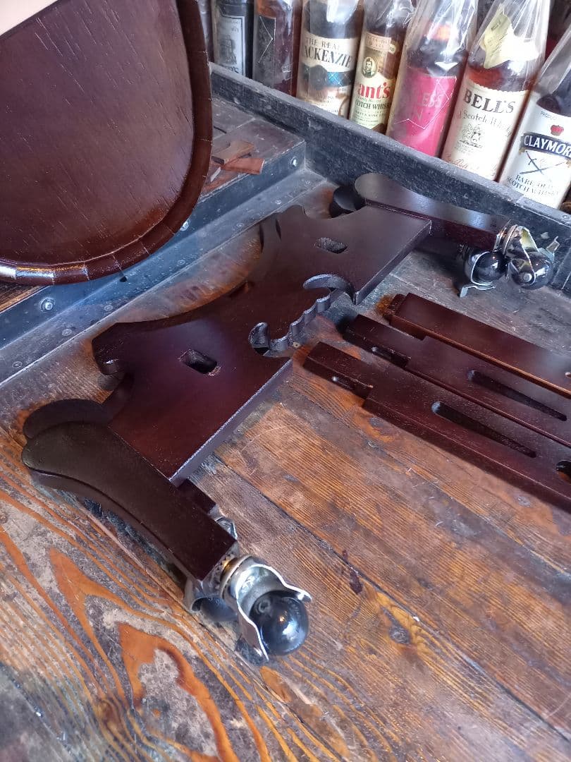 レア　ヴィンテージ　バー　ドリンク　キャリー　オープン　キャビネット　ボックス