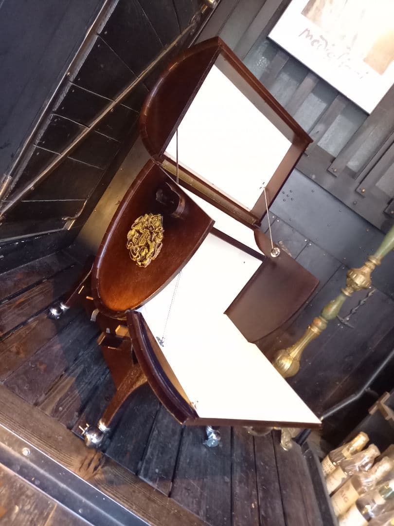 レア　ヴィンテージ　バー　ドリンク　キャリー　オープン　キャビネット　ボックス