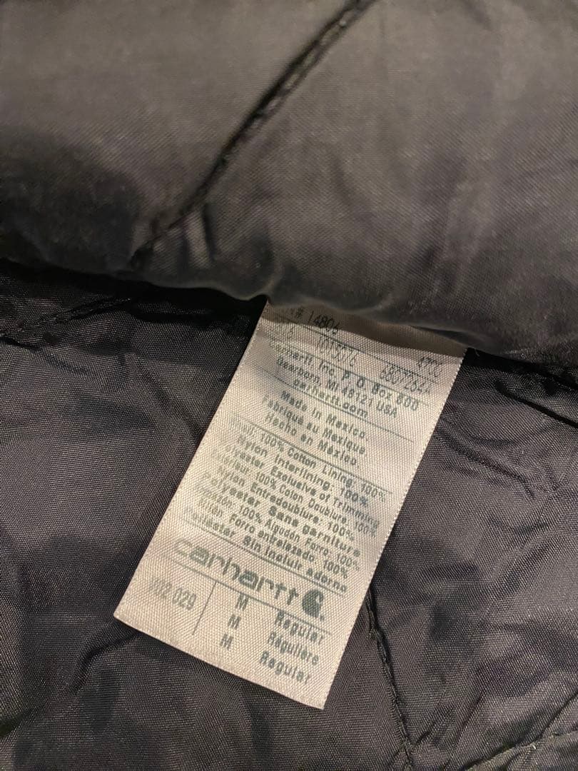 Carhartt カーハート ダックベスト フェードグレー　ベスト