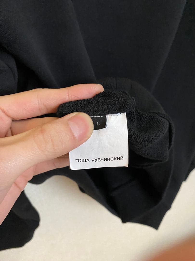 gosha rubchinskiy ロゴスウェット L ゴーシャラブチンスキー