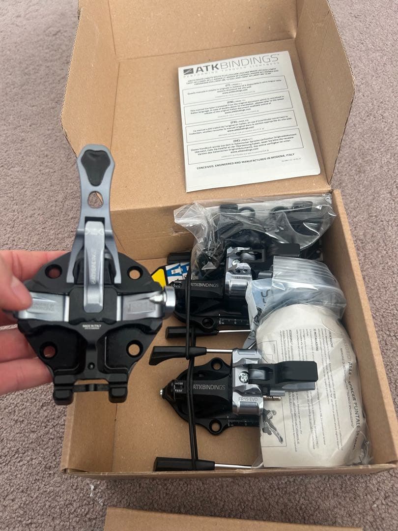 スキー ATK FreeRaider 15 Evo Orange