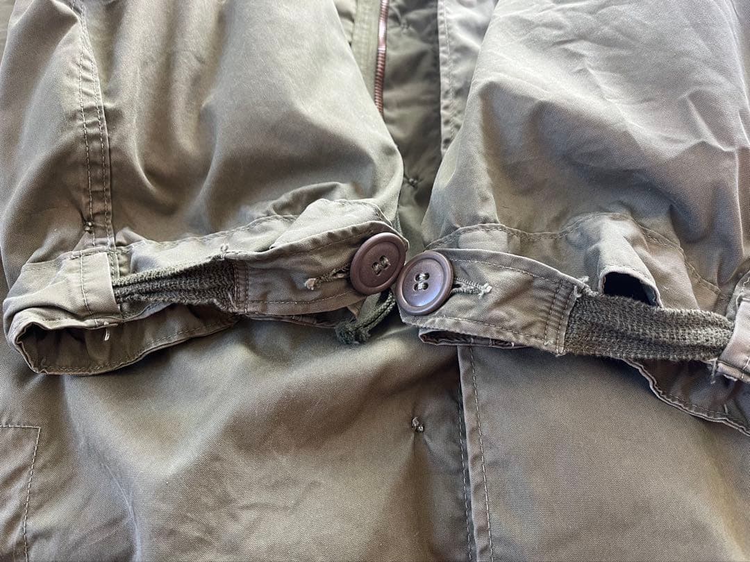 米軍実物 M-65 フィッシュテールパーカー フルセット SIZE:S USED