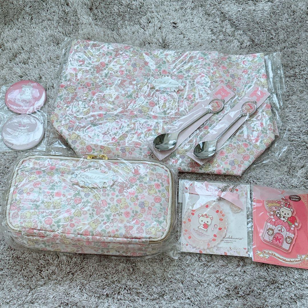 値下げ入手困難！コリラックマストア限定　ポーチ、ノベルティ　リラックマまとめ売り