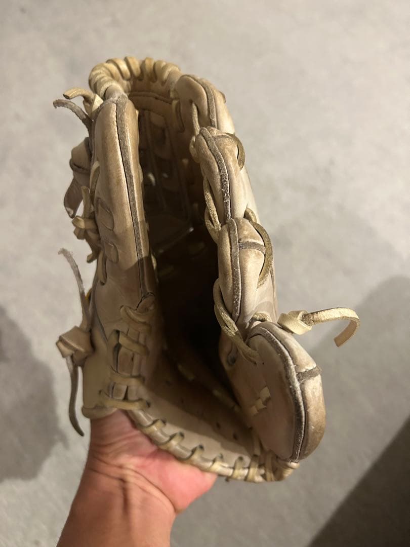 ふうせん　Mizuno Pro グローブ ブロンド