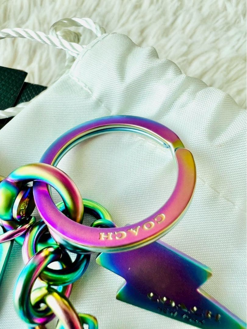 ✨極美品✨COACH　コーチ　キーホルダー　チャーム　恐竜　レキシー　ダイナソー