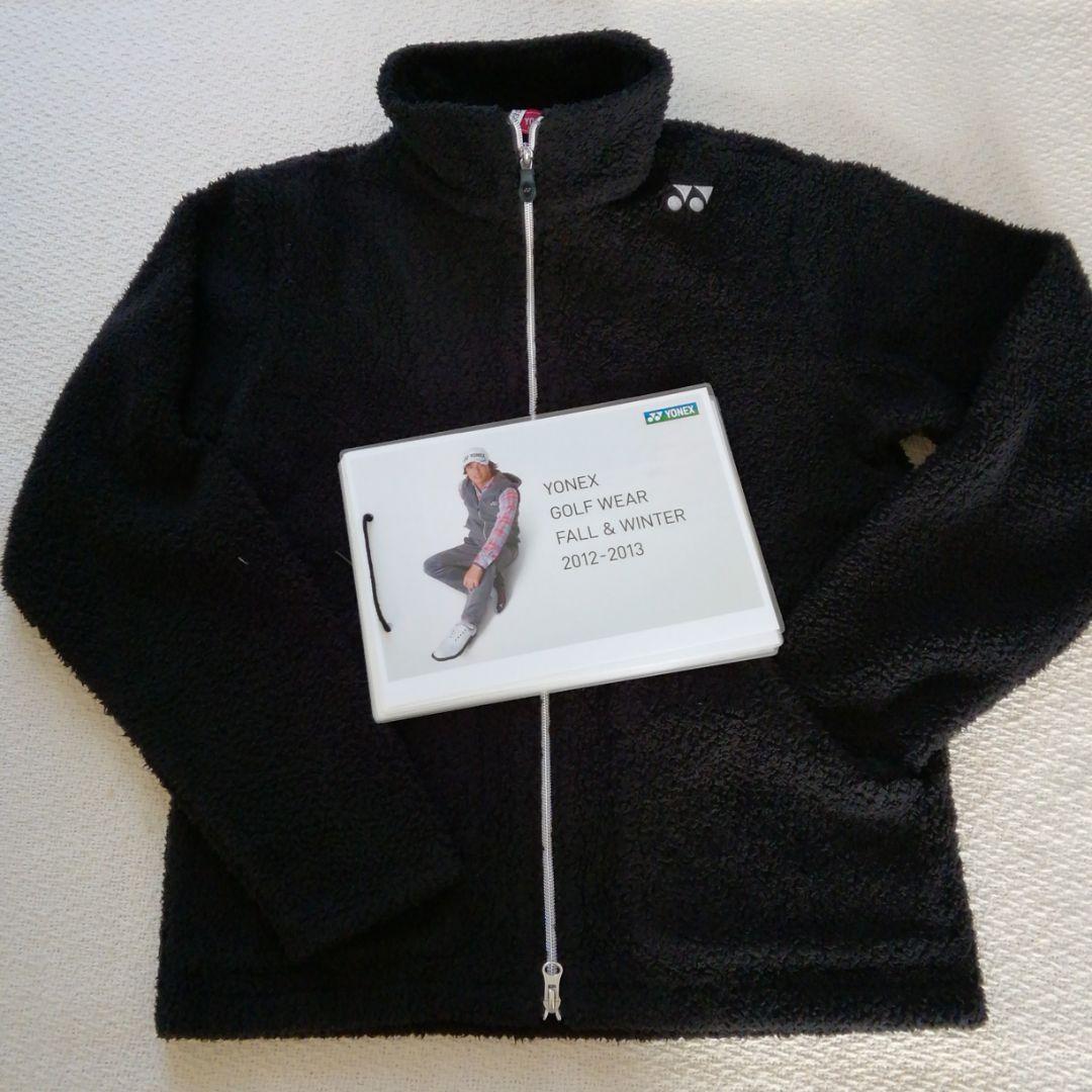ヨネックスゴルフウェア　石川遼モデル　2012年ボアフリースブルゾン　ブラック