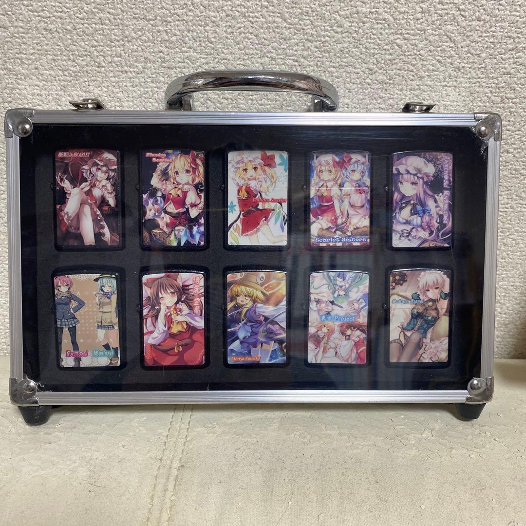 東方project 美少女　オイルライター　セット　zippo 風　TN