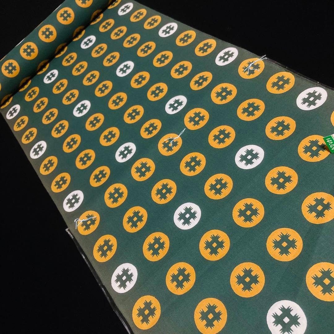 着物と帯オレンジ y219◾️未使用美品割と綺麗な木綿浴衣反物24点まとめて◾️