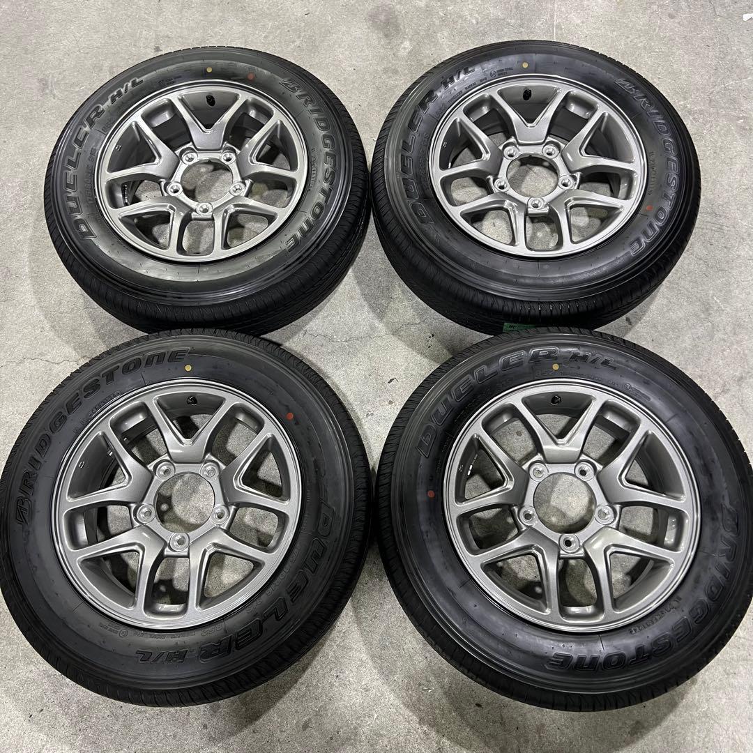 ジムニー JB64 純正アルミホイールタイヤ4本セット 新車外し品 T30