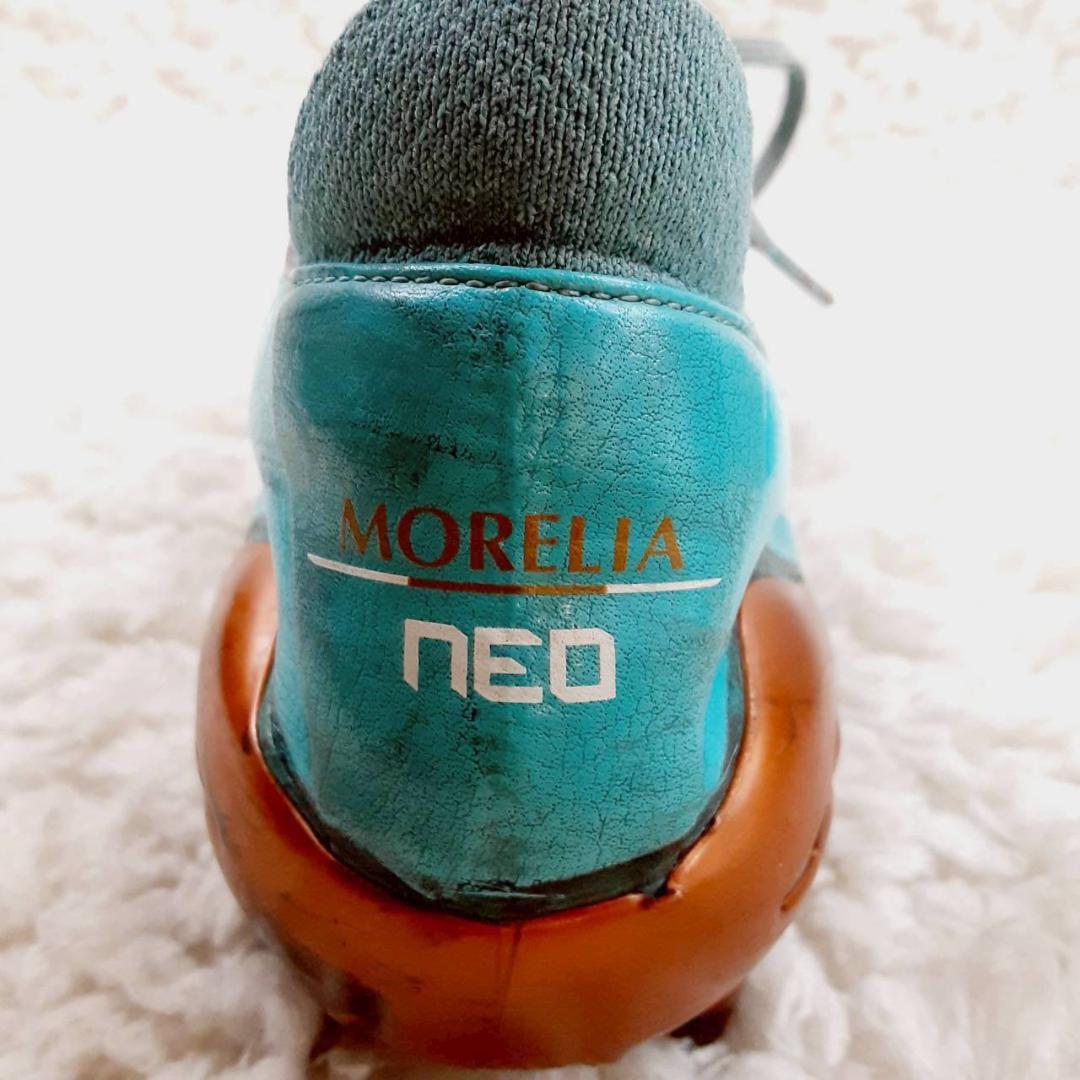 希少 26.5㎝◎ ミズノ サッカーシューズ アジュールブルー モネリアネオ3