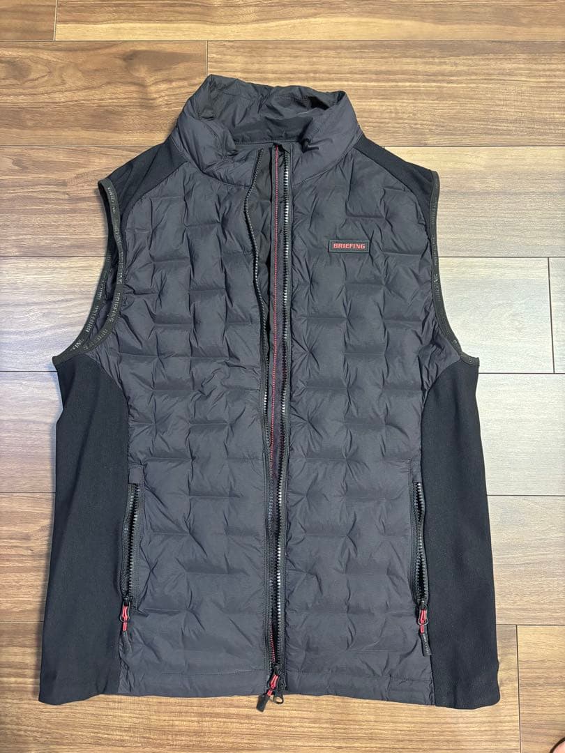 ブリーフィング　ダウンベスト メンズ