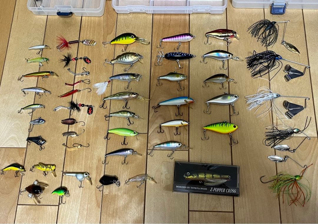 ルアーセット 多色 ケース付き まとめ売り