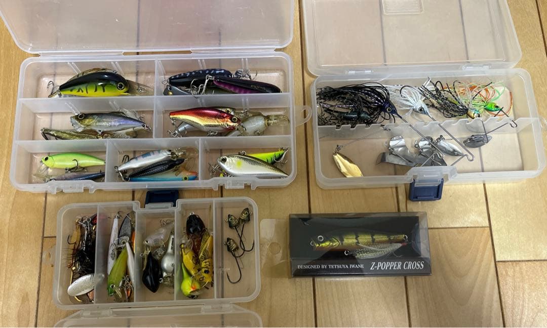 ルアーセット 多色 ケース付き まとめ売り