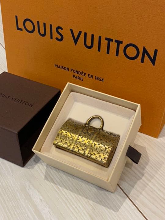 ルイヴィトン ペーパーウェイト キーポル ノベルティー 本物 美品