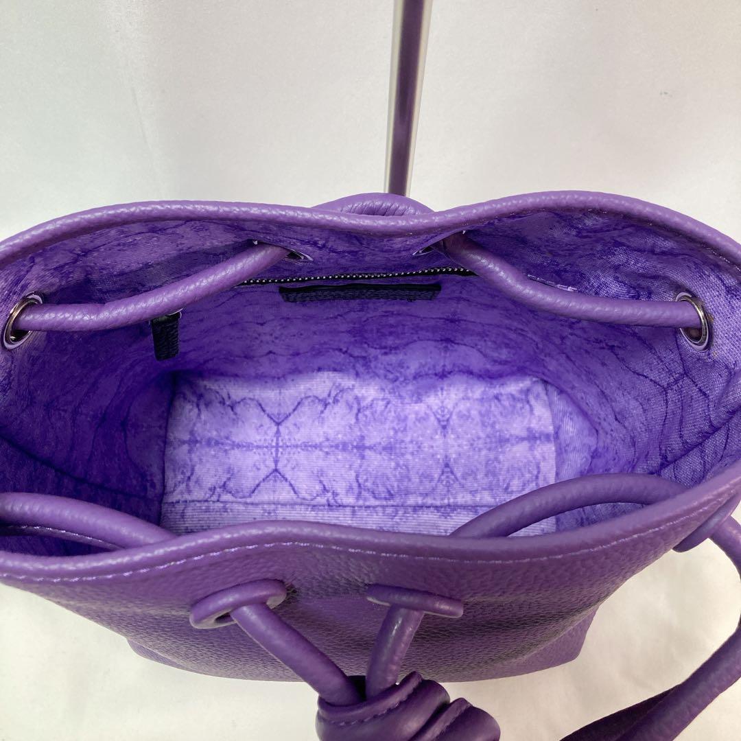 【美品】貴重 VASIC x J_O バッグ bond mini パープル