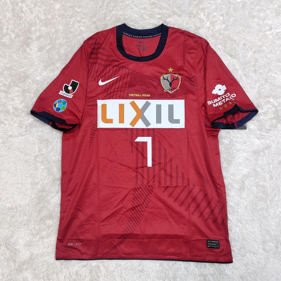 鹿島アントラーズ　新井場徹　ユニフォーム　ホームカラー