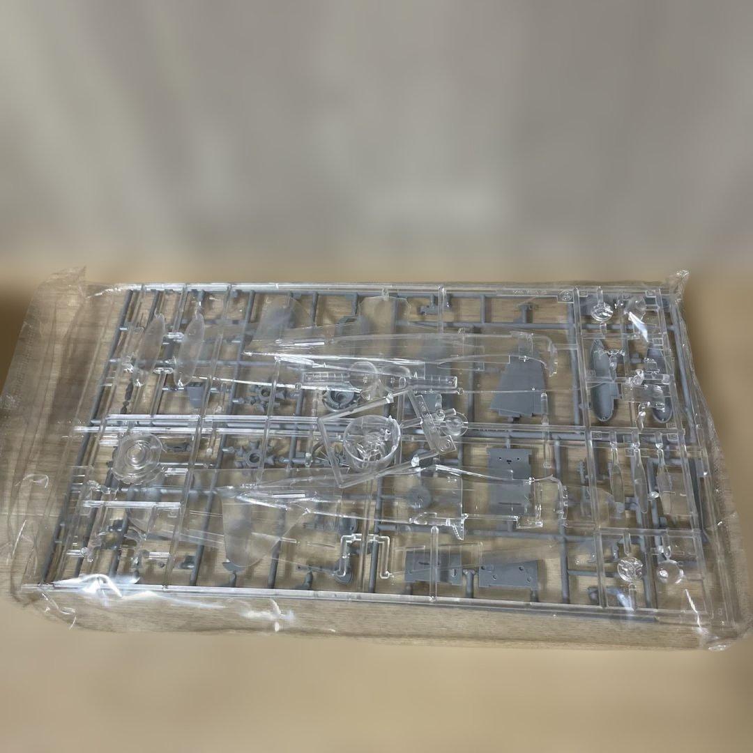 零戦52型 紫電改 スケルトン プラモデル 2点セットLn608