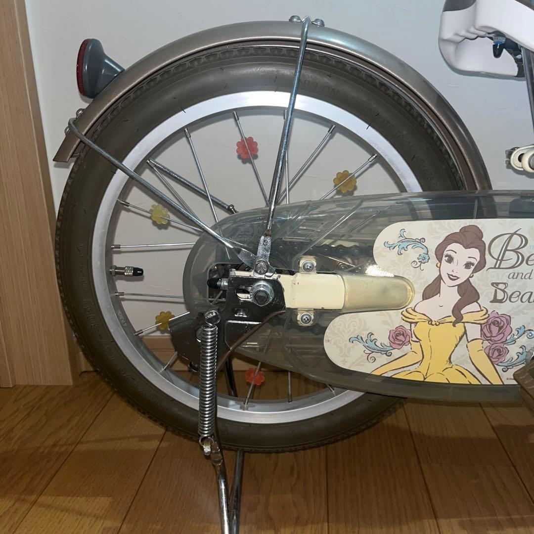 トイザらス　ベル　美女と野獣　自転車　16インチ　ディズニー　プリンセス