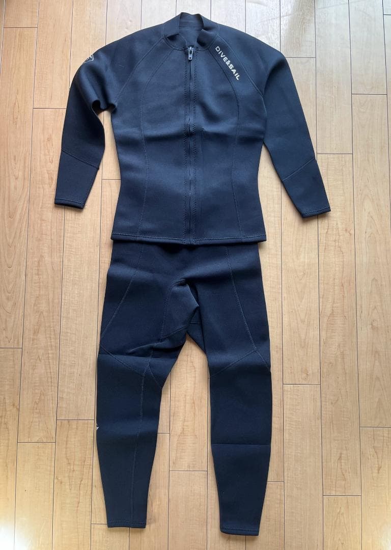 Dive&Sail 2mmメンズタッパーL＆パンツM セット