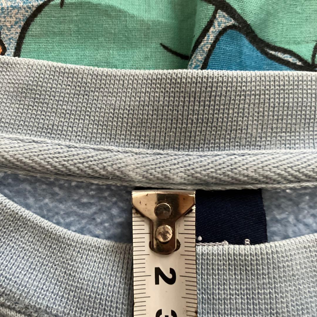 USA製　old stussy スウェット　トレーナー　レアカラー　スカイブルー