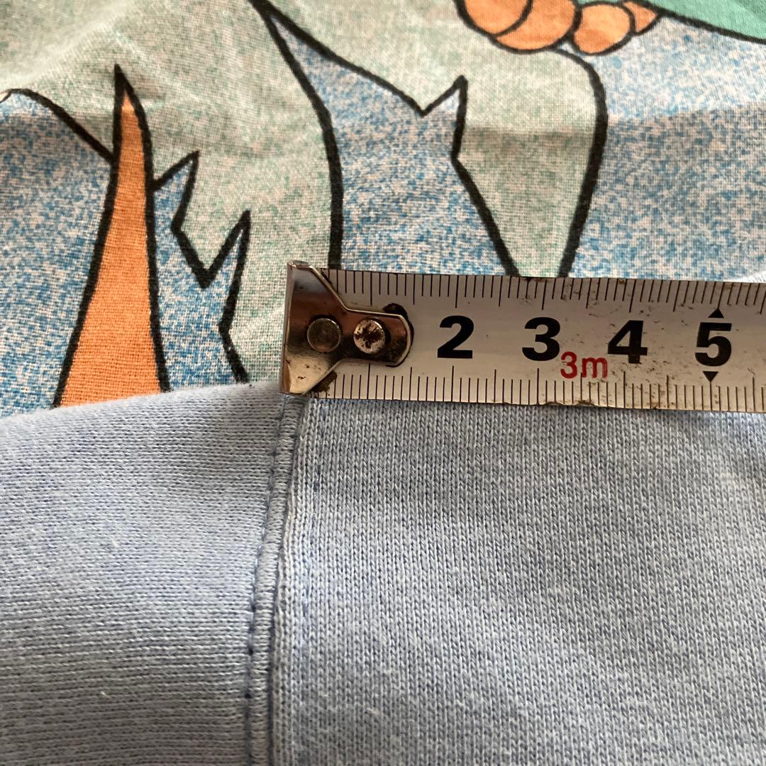 USA製　old stussy スウェット　トレーナー　レアカラー　スカイブルー