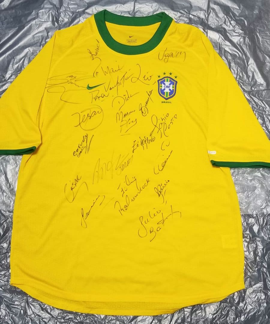 ジーダ　ルシオ　マグノアウベス　ヴァグネル　ホベルッチ　ブラジル　直筆サイン