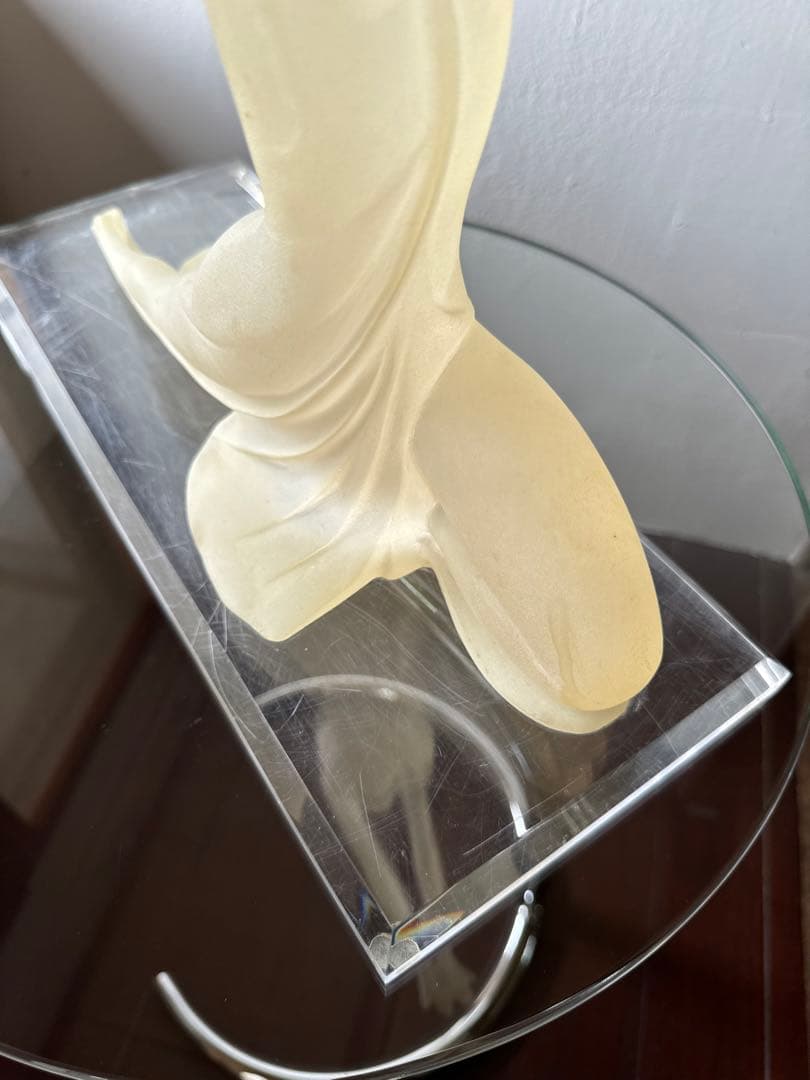 クリスタル オブジェ アンティーク ヴィンテージ レトロ アート 置物 希少