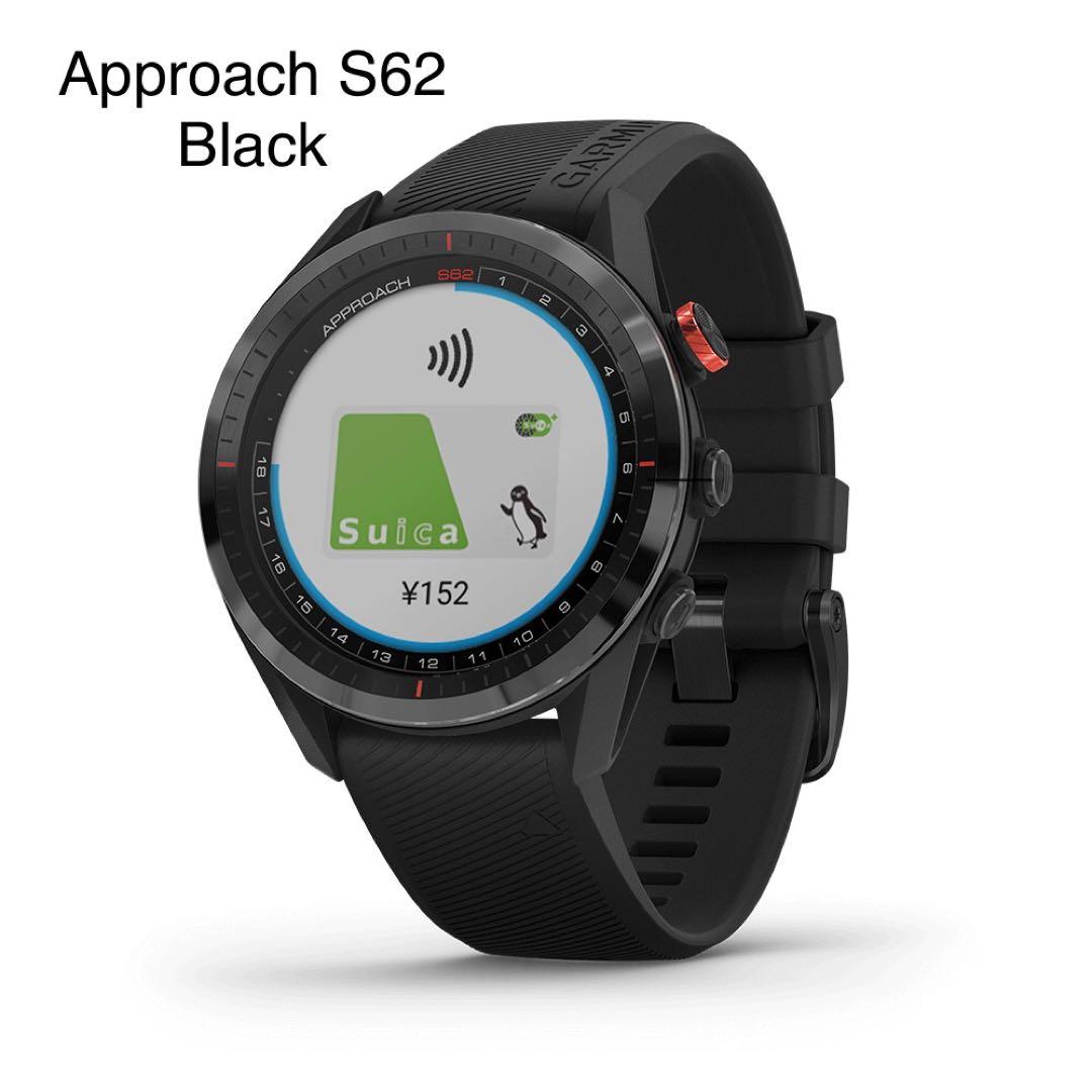 GARMIN Approach S62 Black ゴルフGPSナビ