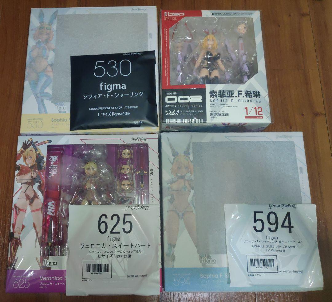 figma黒氷糖企画ソフィア・F・シャーリング＆ヴェロニカ・スイートハート特典付