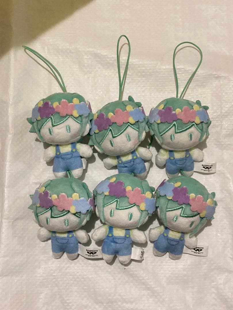 OMORI おともだちといっしょ　ぬいぐるみ　バジル 6個セット