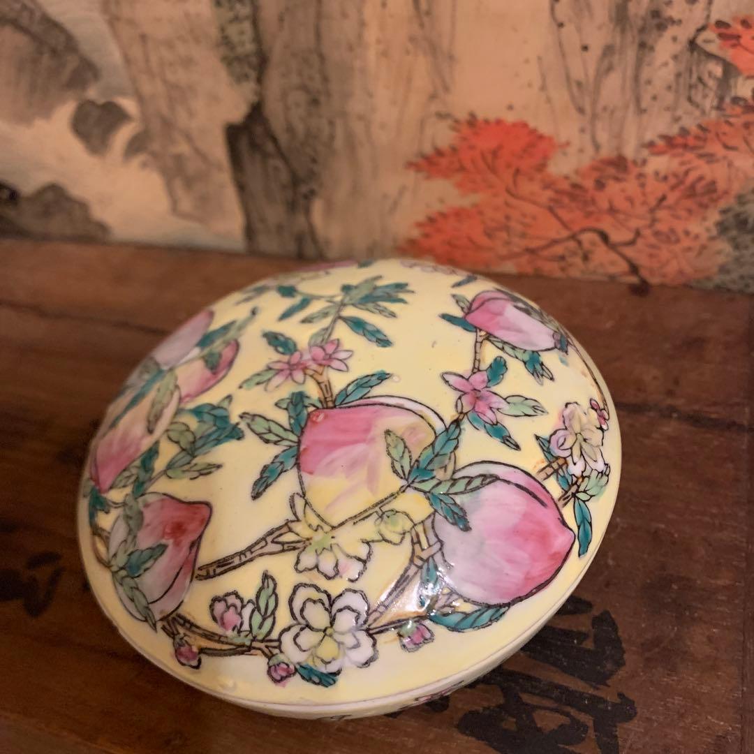 香合   中華民国倣清乾隆   1客