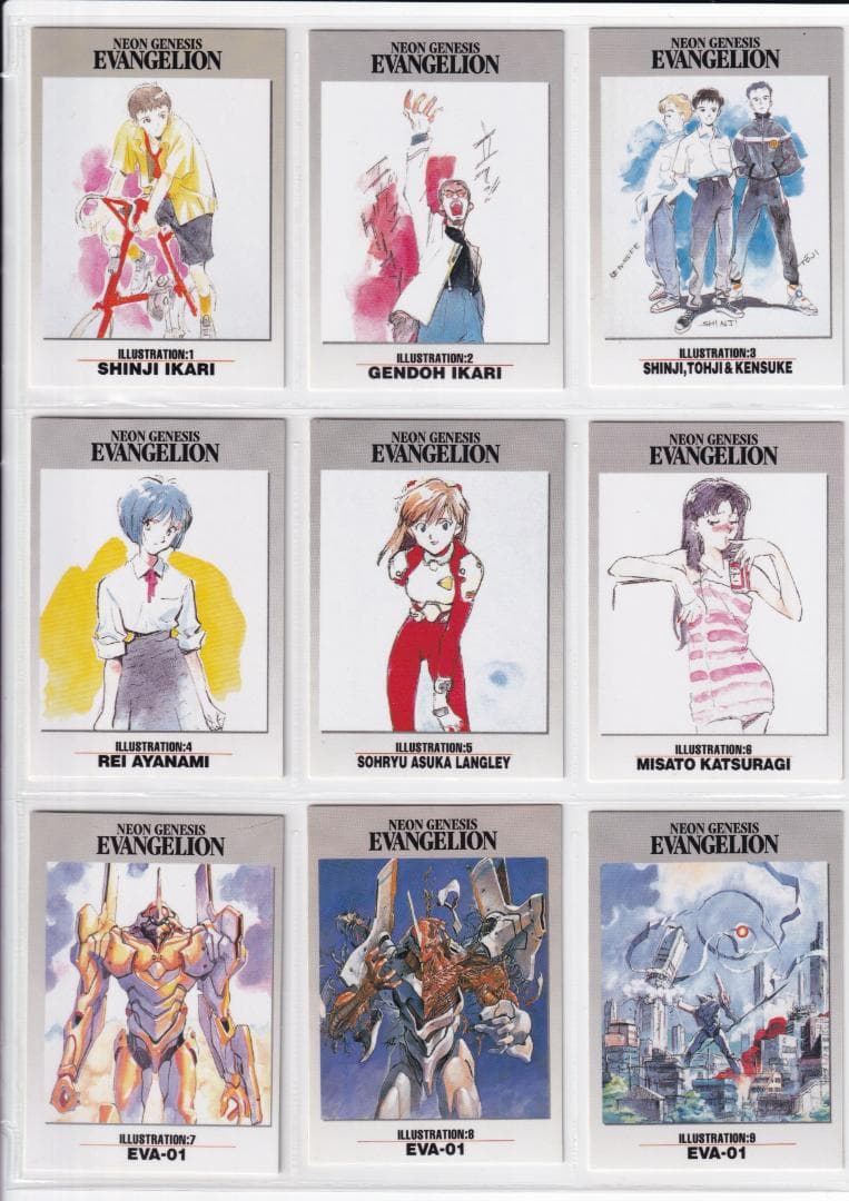 新世紀エヴァンゲリオン　カードダスマスターズ　 ２集　弐集　 フルコンプ　版混合