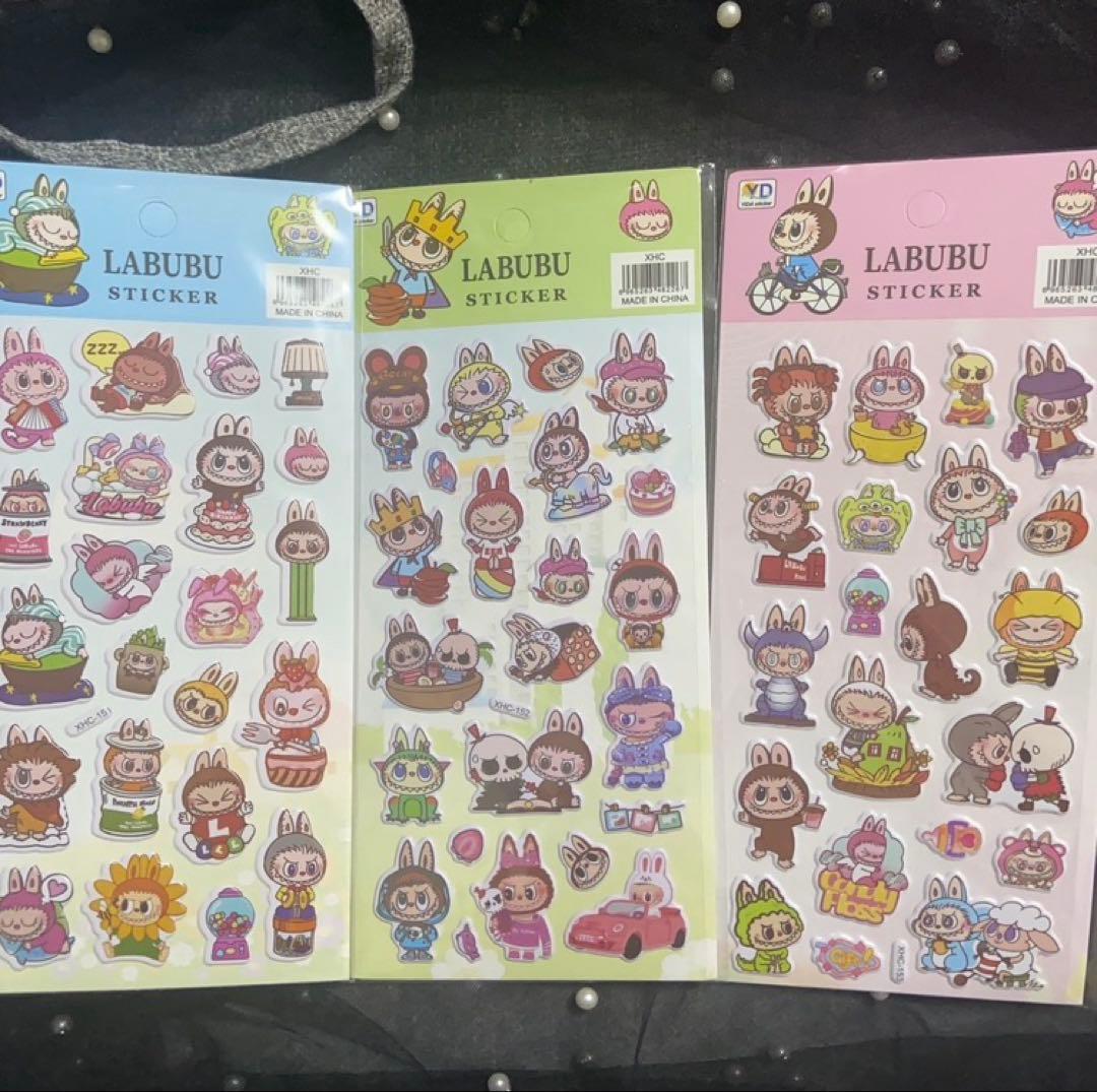 110枚セットシールシール立体シールセット 可愛いステッカー 3D 訳がありＢ品