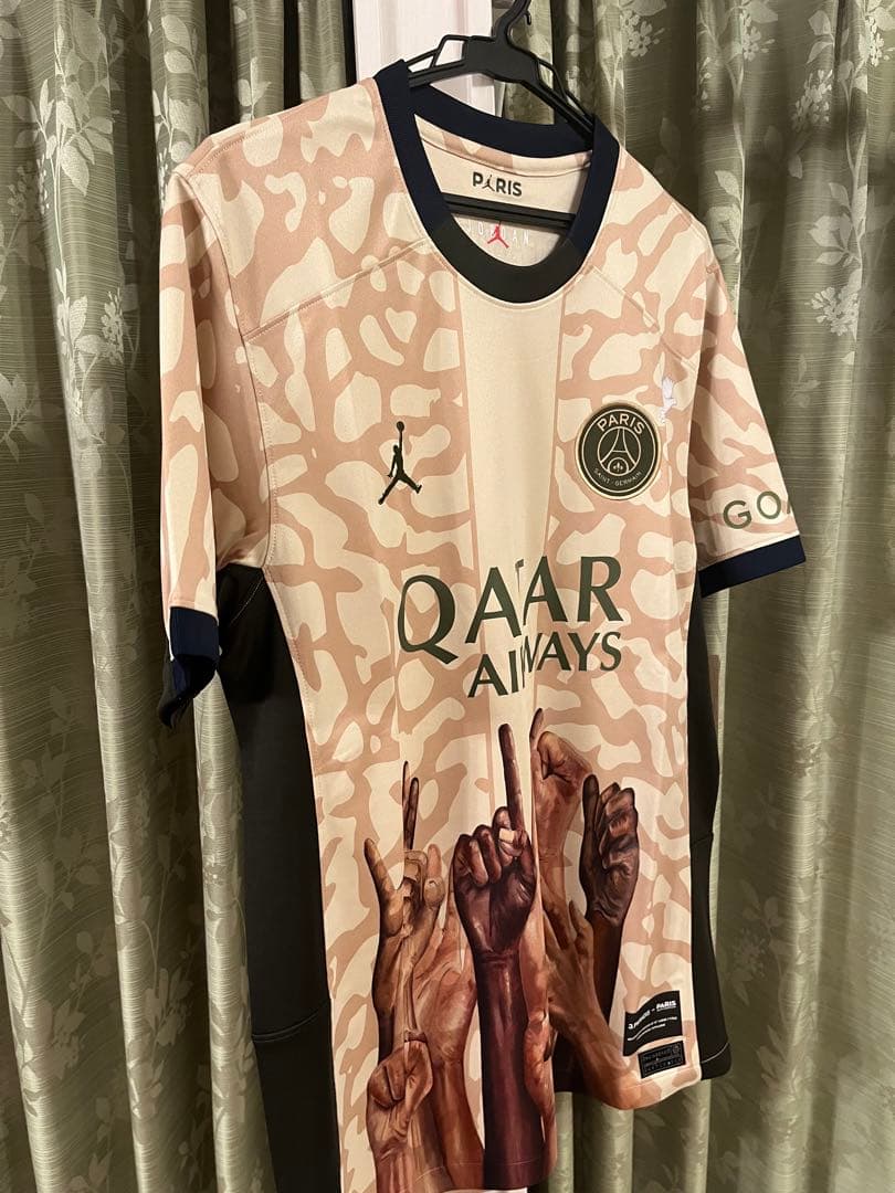 【激レア】PSG ジョーダン x 3.Paradis 昇華ジャージ – 限定版