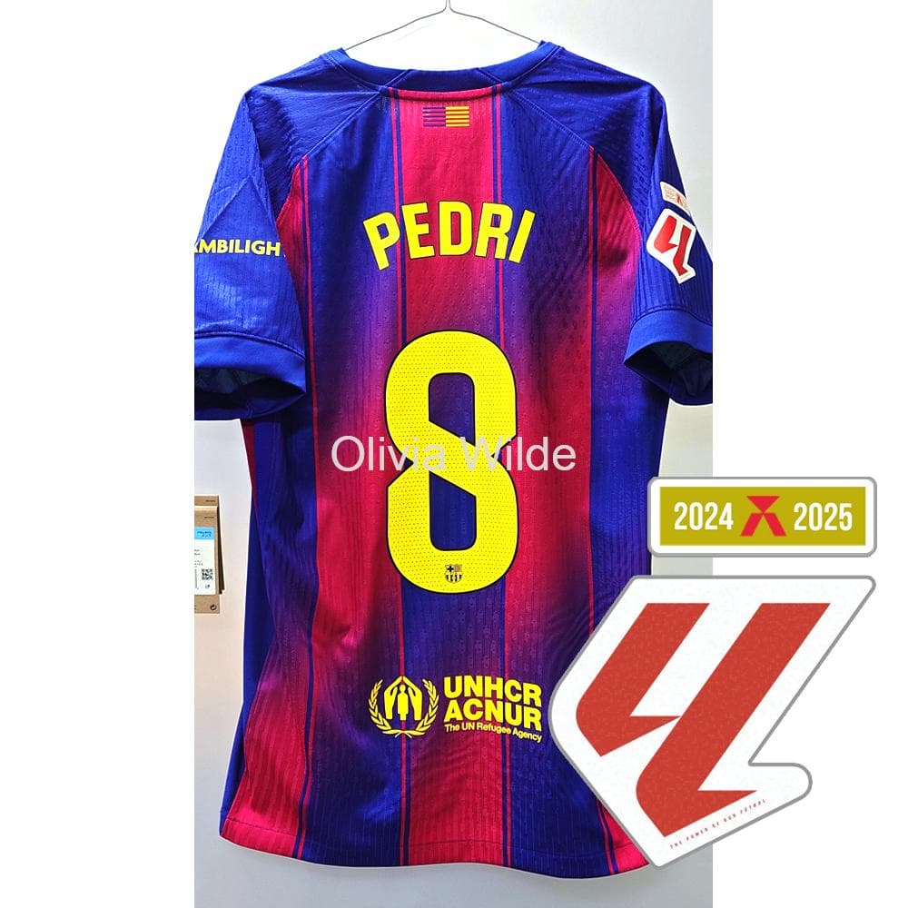 [選手仕様] FCバルセロナ ユニフォーム 25-26 #8 PEDRI