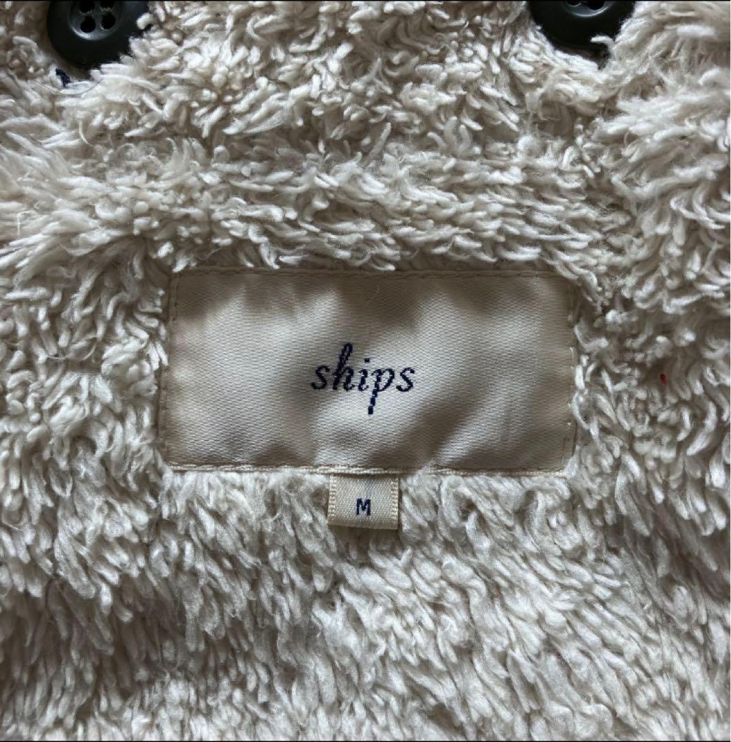 SHIPS シップス リアルファー ライナー着脱 M51 モッズコートM