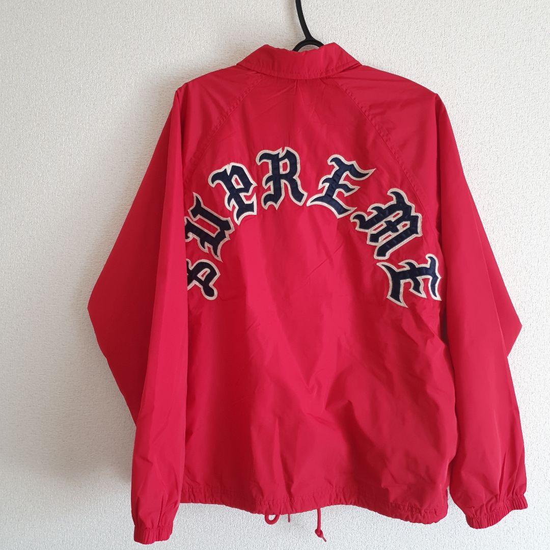 【新品未使用】Supreme バックロゴ コーチジャケットSサイズ