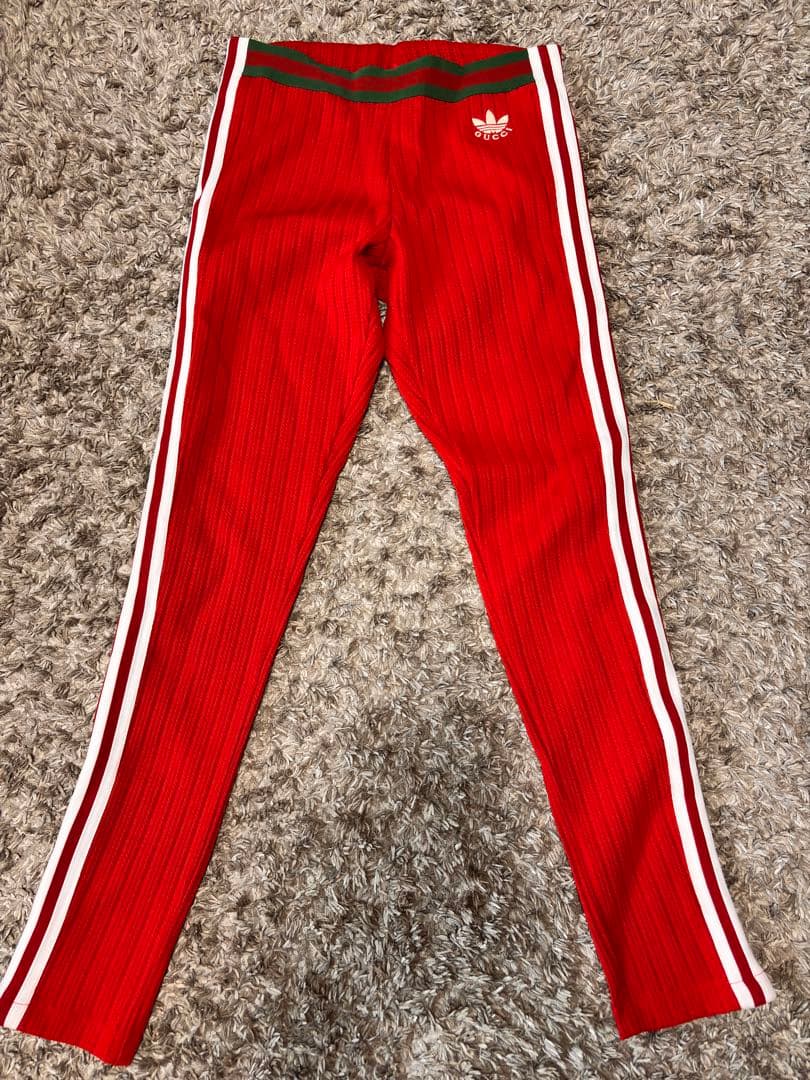 GUCCI ストライプ レッドジャージパンツM