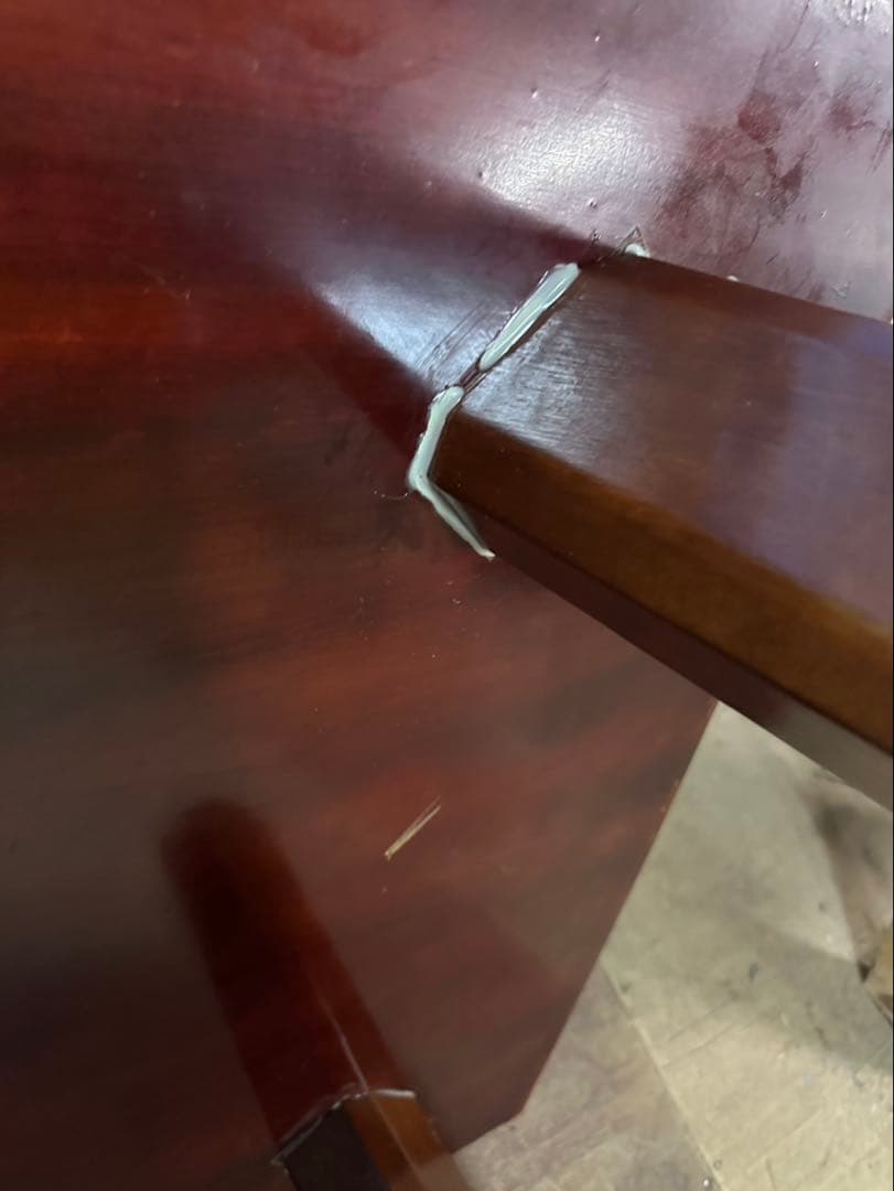 一枚板風ローテーブル　座卓　ローボード　天然木系