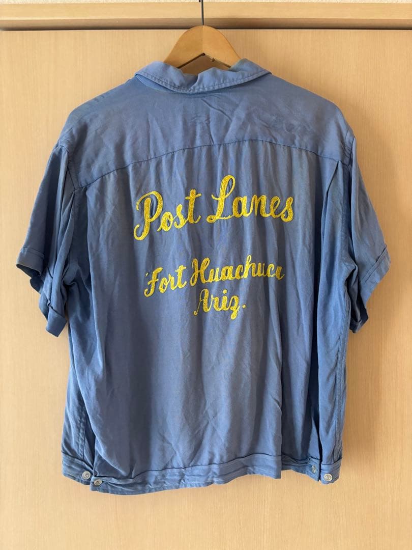 60s Hilton ボウリングシャツ 16-16 1/2