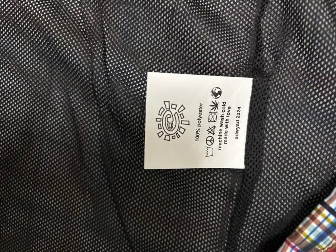 always チェックナイロンジャケット　即完売品✨