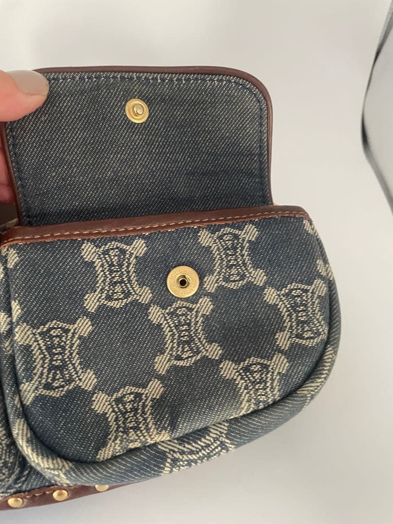 CELINE　セリーヌ　デニム　 ウエストポーチ