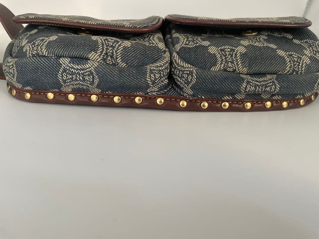 CELINE　セリーヌ　デニム　 ウエストポーチ