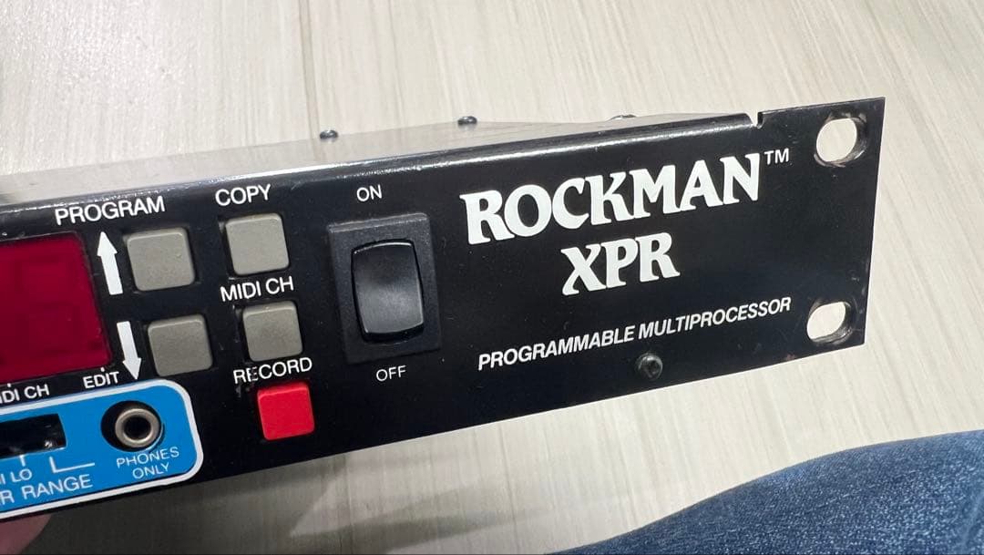 ROCKMAN XPR プリアンプ／マルチプロセッサー Tak松本 B'z