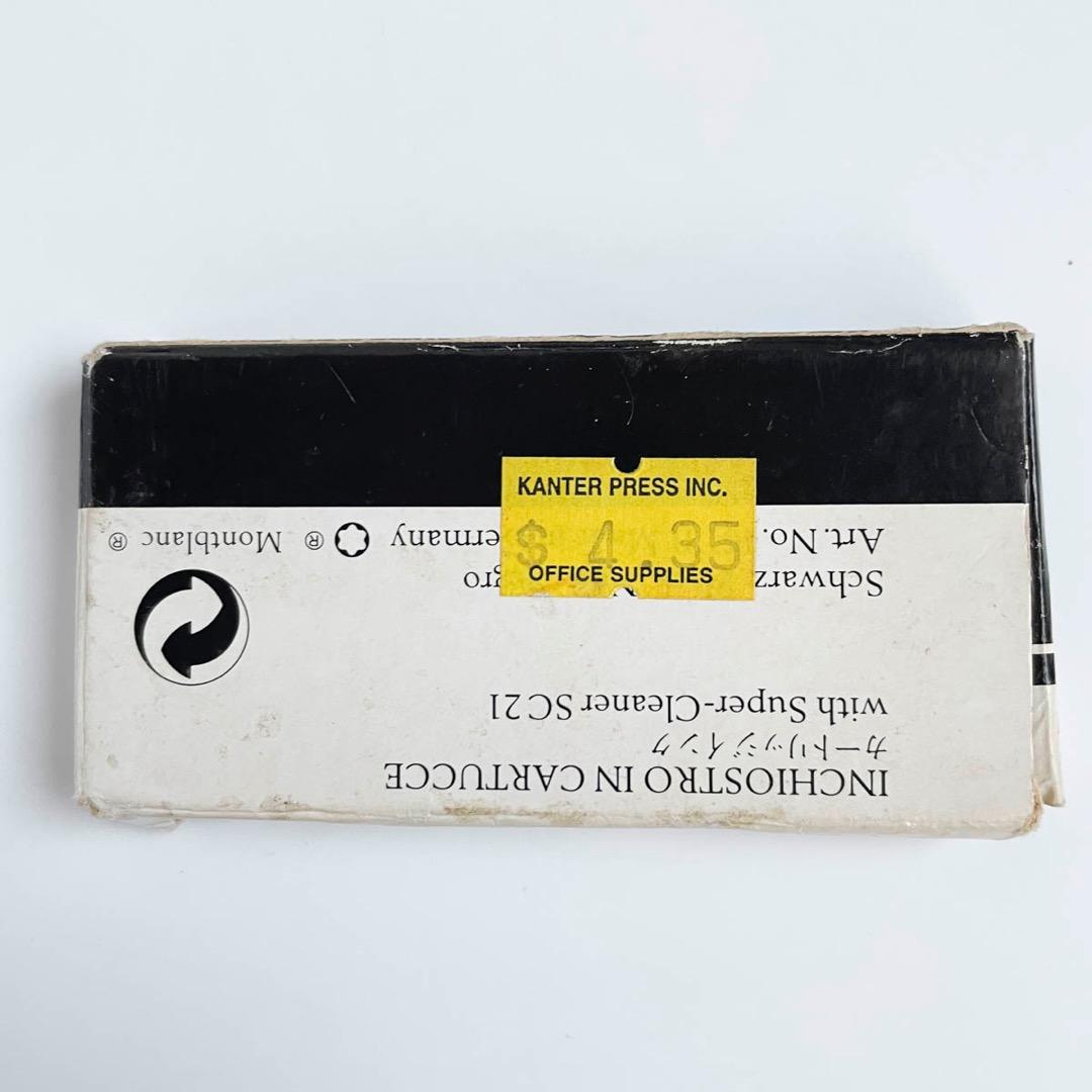 モンブラン 万年筆 80年代 ノブレス Sライン インク・ケース付 普段使い