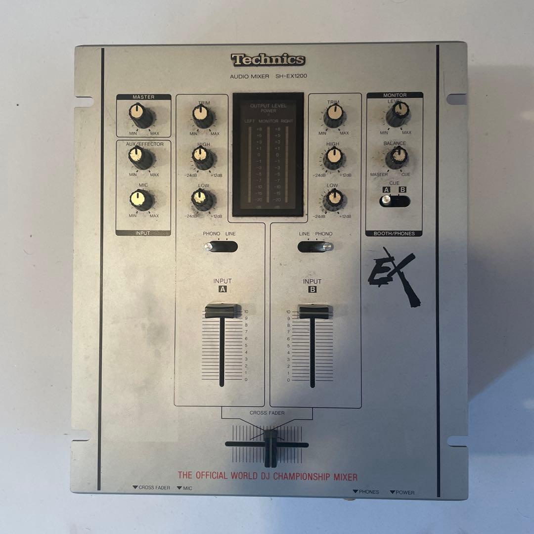 【動作品】テクニクス technics sh-ex1200 dj ミキサー