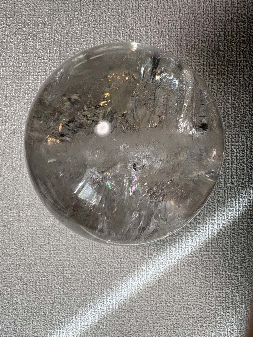 ブラジル産水晶　丸玉